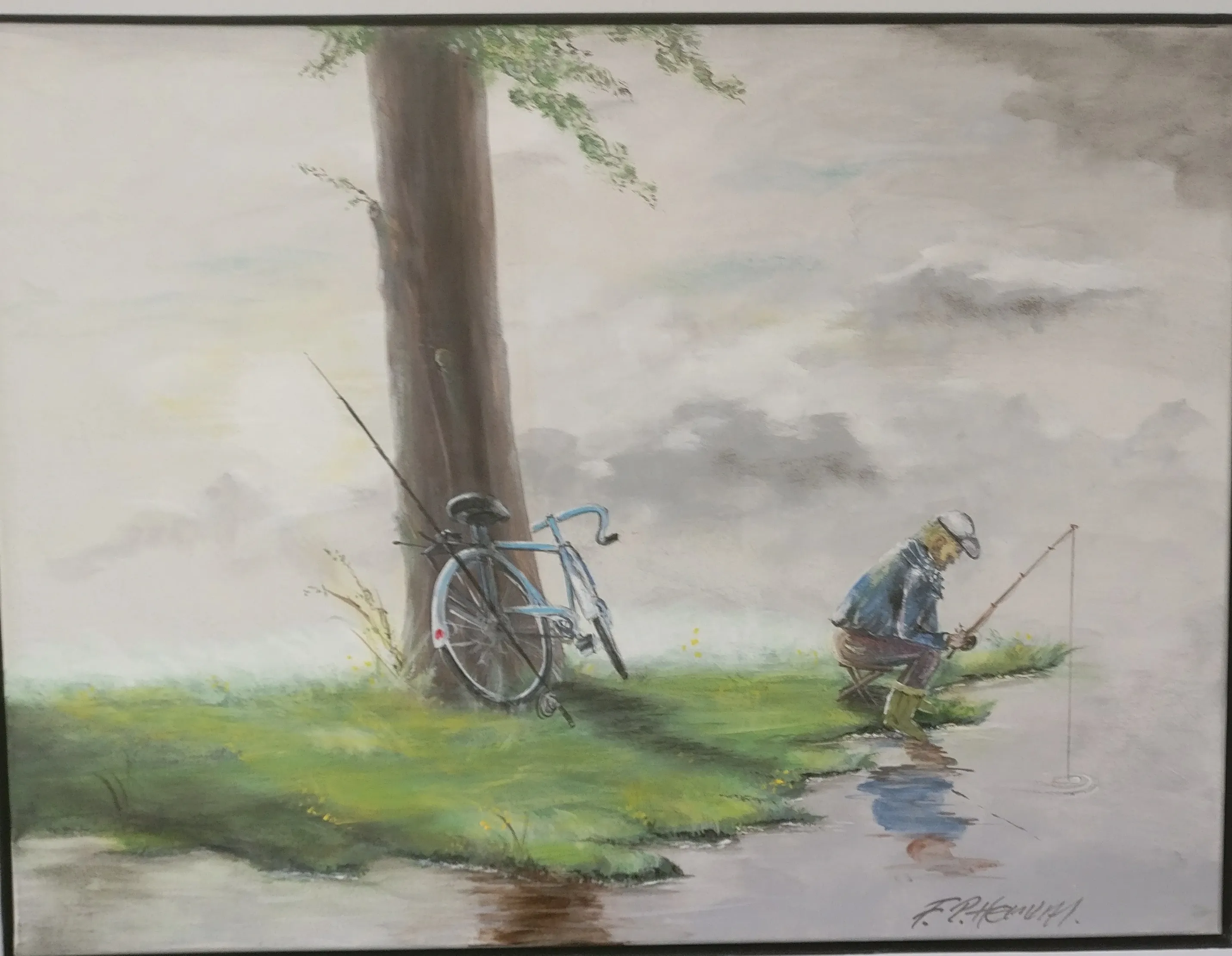 Maleri nr 115 60 cm X 80 cm